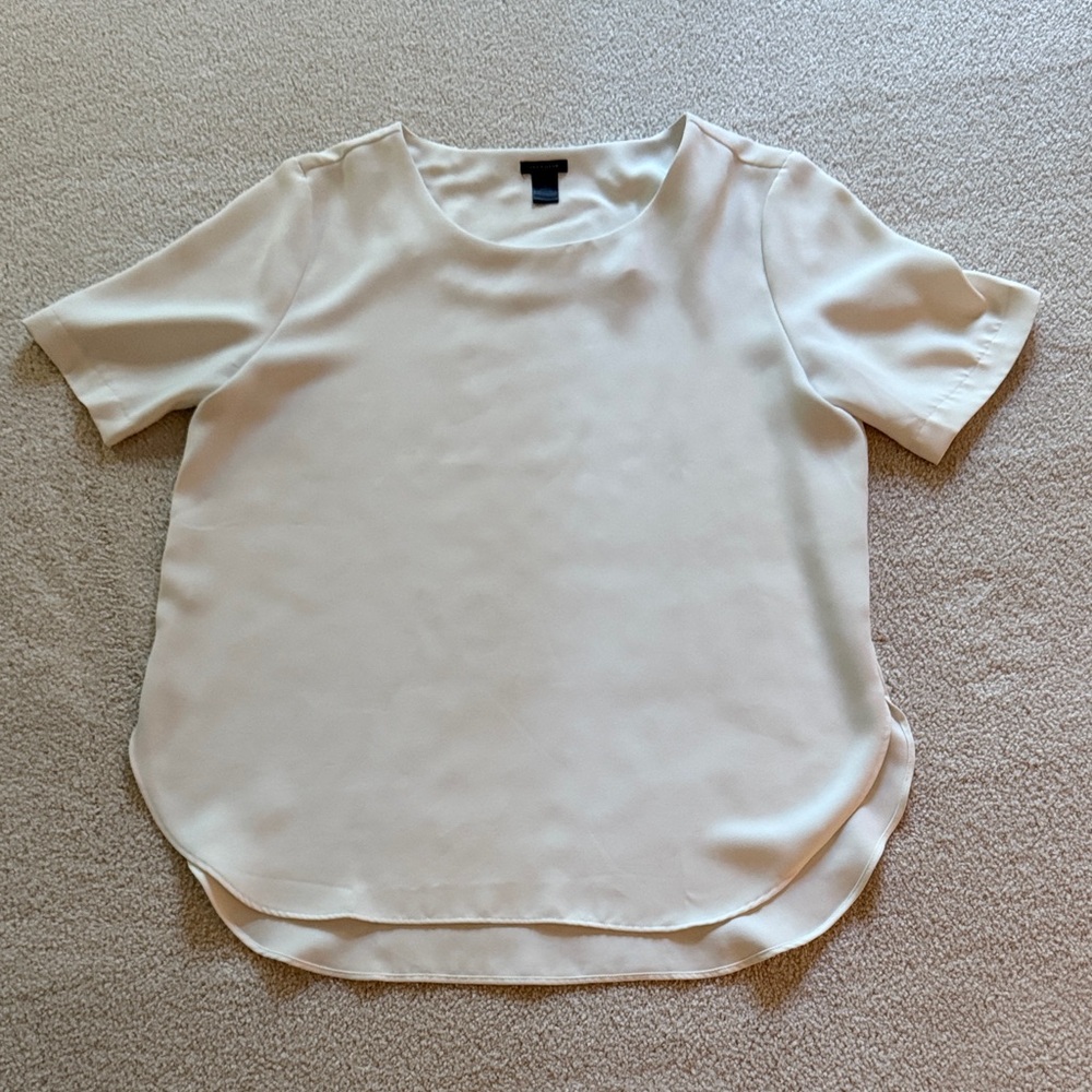 Ann Taylor Cream Blouse
